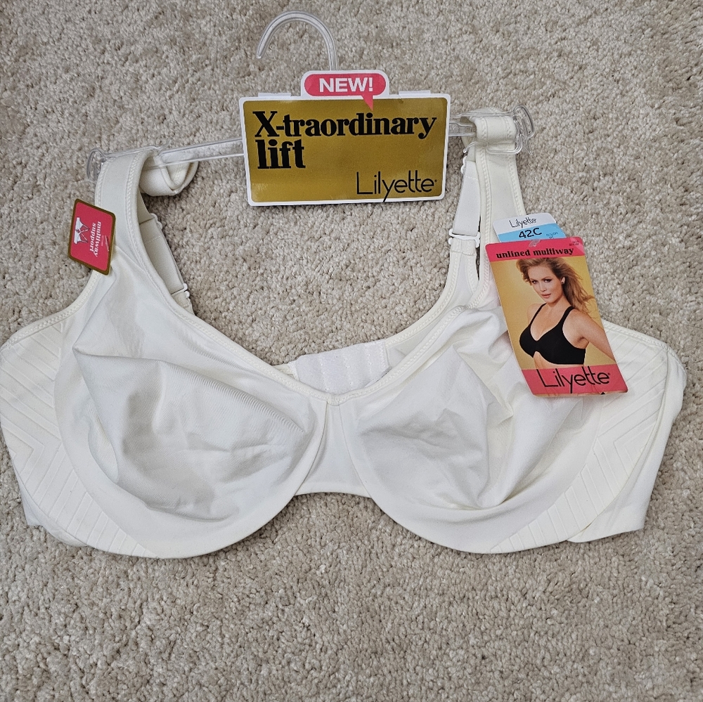 Lilyette Unlined Multiway Bra 42C